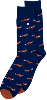 Sokken Foxy Socks Blauw Maat:L
