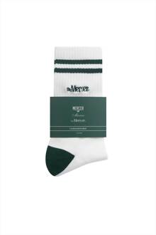 Sokken met logo The mercer  groen - 39-42,