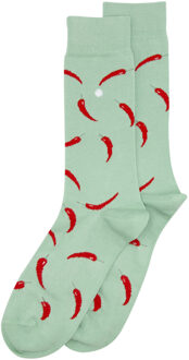 Sokken Red Peppers Socks Groen Maat:S (38-41)