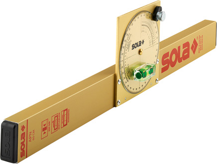 Sola Hellingwaterpas APN100 100cm 360gr met NP 121 goud en tas - 01480901