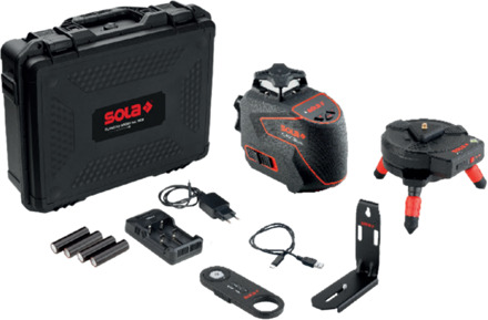 Sola PLANO 3D Green kruislijnlaser RCB set - 71122501