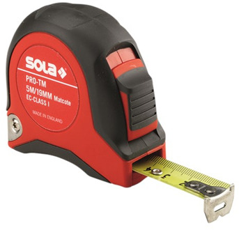 Sola Rolbandmaat 3mtr PRO-TM3 EG-Klasse 1 SB - 50022001