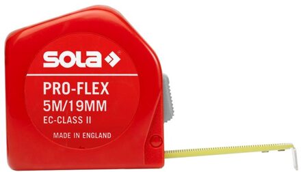 Sola Rolbandmaat 5mtr Pro-Flex, EG-Klasse 2 SB - 50014434 - 50014434