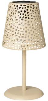 Sola Solar tuinlamp op voet - beige - ø13x28 cm