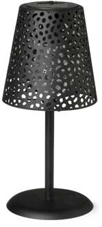 Sola Solar tuinlamp op voet - zwart - ø13x28 cm