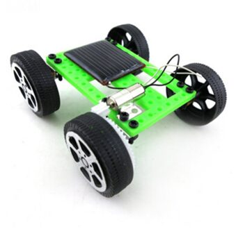 Solar Auto Speelgoed Mini Zonne-energie Speelgoed DIY Auto Kit Kinderen Educatief Gadget Hobby Grappige Verkoop 1pcs