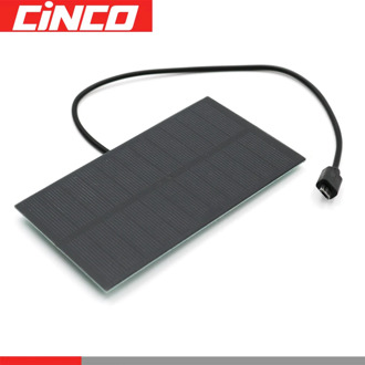 Solar Battery Charger 1.65W 5.5V Output USB Micro Android Micro USB port 5V 300mA Charge Regulators Solar Panel