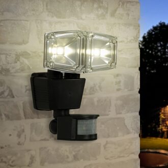 Solar beveiligingslamp James II met bewegingsmelder en los paneel