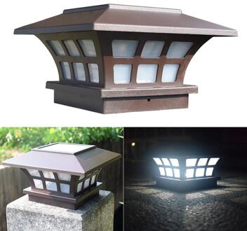 Solar Binnenplaats Licht Solar Licht Hek Licht IP65 Outdoor Solar Lamp Hek Lamp Voor Tuin Decoratie