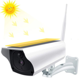 Solar Camera 1080P WiFi Camera Security Wireless Battery Powered IP Camera Outdoor Waterproof Two Way Audio PIR Motion detection