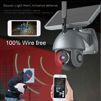 solar camera security outdoor wireless battery powered For corridor staircase apartment RV camera 2MP 1080P IR LED 355 degree