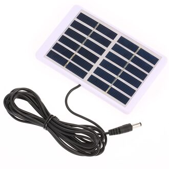 Solar Charger 1.2W/6V Batterij Oplader Polykristallijne Zonnepaneel 84*130Mm Voor Tuin/Verkeer/Noodverlichting Solar Pomp