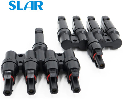 Solar Connector T 3T 4T 5T 6T Branch parallel connection 30A 1000V Electrical Photovoltaic Panel Cable Wire Connect