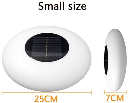 Solar Drijvende Zwembad Led Verlichting Outdoor Kleur Veranderende Vijver Night Lights Solar Water Drift Lamp Gazon Lamp kleine maat