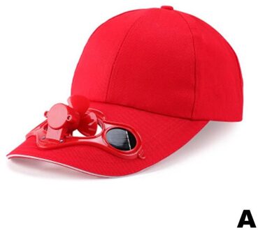 Solar Fan Cap Zonnebrandcrème Zonne-energie Fan Hat Outdoor Besparen Batterijen Geen Energie Bescherming Fietsen Cap Zon Voor Vissen Z4F7