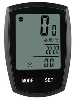 Solar Fietsen Computer-Zwart Fietsen Computer-Zwart Outdoor sport Timing Tellen Horloge Zonne-energie Fiets CodeTable XYTFA