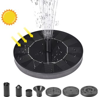 Solar Fontein Tuin Fontein Drijvende Zwembaden Zonnepaneel Fontein Voor Tuin Zwembaden Gazon Decoratieve