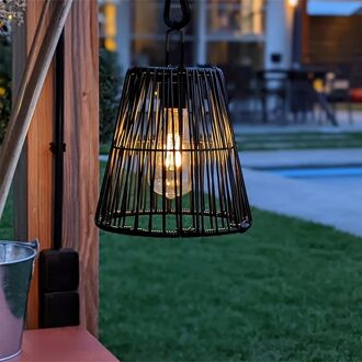 Solar hanglamp firenze op zonne-energie - met filament led lamp
