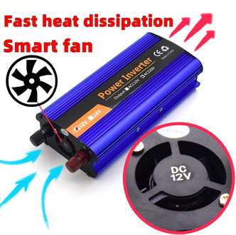 Solar Hybrid Inverter DC 12V/24V/36V/48V TO 220V Converter 500W 1200W 1600W 2400W Pure Sine Wave Voltage Transformer