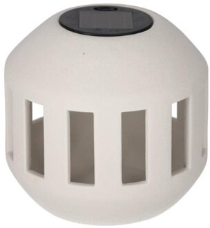 Solar lantaarn Xavi wit