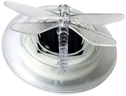 Solar Led Float Lamp Led Vlinder & Dragonfly Drijvende Fontein Vijver Tuin Licht Decor Zwemmen Fontein Zwembad Lichten libel
