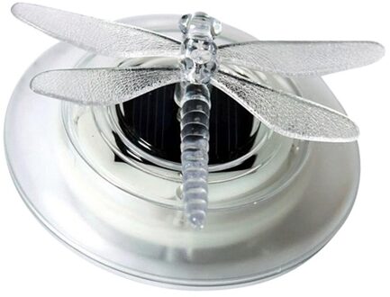 Solar Led Onderwater Licht Drijvende Fontein Vijver Garden Pool Lamp Kleurrijke Vlinder Libel Onderwater Lamp Party Decor