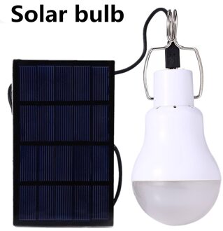 Solar LED Oplaadbare Lamp Thuis Draagbare Outdoor Verlichting Draagbare Kamp Tent Mobiele Camping Emergency Lamp