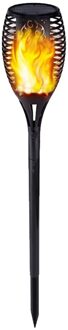 Solar Led Vlam Lamp IP65 Waterdicht Gazon Vlam Flickering Zaklampen Lamp Outdoor Solar Led Fire Light Tuin Binnenplaats Decoratie 1stk