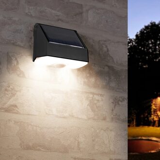 Solar LED wandlamp Beam met bewegingssensor - Warm Wit