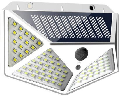 Solar Light Outdoor Solar Lamp Pir Motion Sensor Wandlamp 3 Modes Led Waterdichte Zonne-energie Zonlicht Voor Tuin Decoratie 1stk
