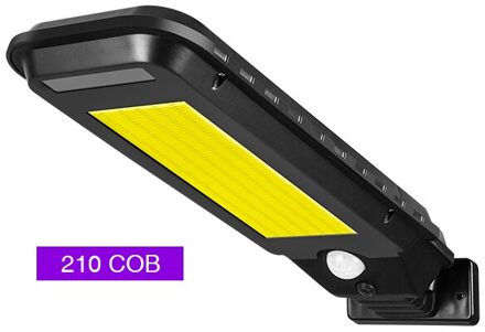 Solar Light Outdoors Straat Lamp Waterdicht Menselijk Inductie Wandlamp Zonne-energie Zonlicht Solar Lamp Voor Tuin Decoratie 210 COB