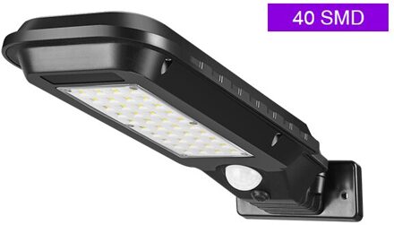 Solar Light Outdoors Straat Lamp Waterdicht Menselijk Inductie Wandlamp Zonne-energie Zonlicht Solar Lamp Voor Tuin Decoratie 40 SMD