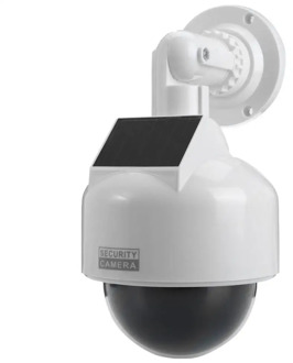 Solar Power Fake Camera Dome Camera Waterproof simulation Surveillance Dummy Surveillance Cameras ball monitor