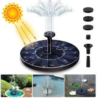Solar Power Fontein Tuin Sprinkler Solar Fontein Water Sprinkler Drijvende Waterpomp Watering Systerm Tuin Decoratie