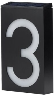 Solar Power Led Light Sign Huis Hotel Deur Adres Plaque Nummer Cijfers Plaat Lampes Solaires Led Solaire Lamp Outdoor # YL10