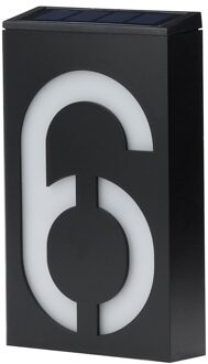 Solar Power Led Light Sign Huis Hotel Deur Adres Plaque Nummer Cijfers Plaat Lampes Solaires Led Solaire Lamp Outdoor # YL10