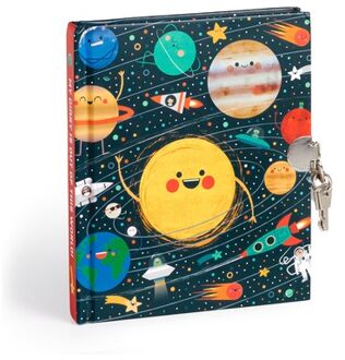Solar System Locked Diary - Mudpuppy