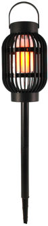 Solar tuinlamp 3 in 1 met vlameffect op zonne-energie 23 cm