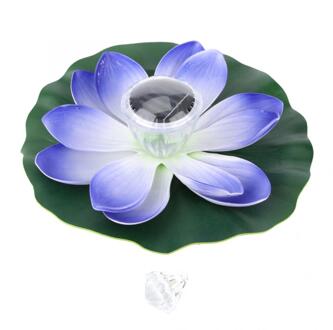 Solar Vijver Zwembad Verlichting Led Kleur Veranderende Lotus Bloem Waterdichte Drijvende Lamp Solar Light IP68 Lamp Tuin Aquarium 01