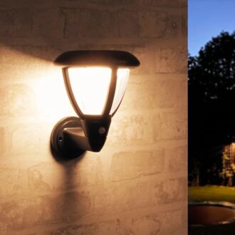 Solar wandlamp daisy