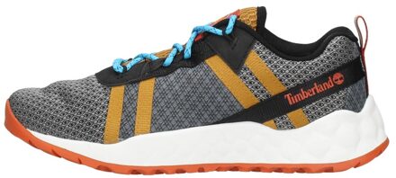 Solar Wave LT Low Sneakers Junior grijs - geel - oranje - blauw - zwart - 37