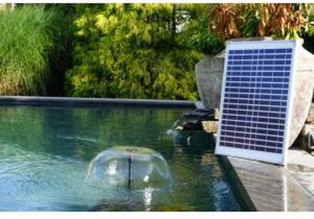 SolarMax 1000 incl. solarpaneel en pomp Zwart