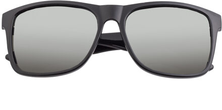 Solaro gepolariseerde zonnebril Zwart en zilver - One Size