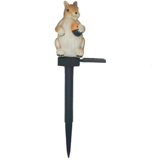 Solartuinlamp Outdoor Solar Light Power Tuinverlichting Uil Decor Gazon Path Yard Led Landschap Licht Solar Lampen Led solar bruin