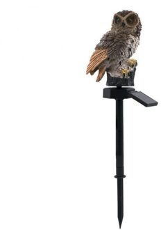 Solartuinlamp Outdoor Solar Light Power Tuinverlichting Uil Decor Gazon Path Yard Led Landschap Licht Solar Lampen Led solar eekhoorn