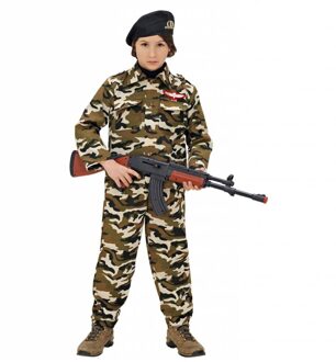 Soldaten kostuum kind