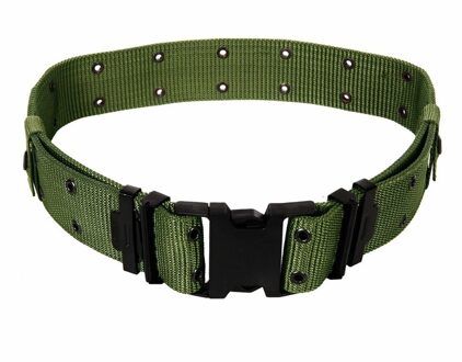 Soldaten leger Koppelriem - Army groen - volwassenen - 100 cm