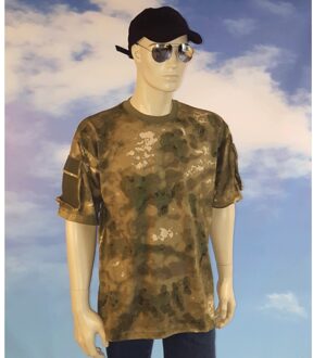 Soldaten shirt camouflage voor heren 2XL