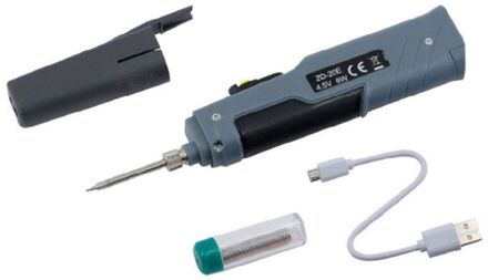 Soldeerbout 4.5V 8W Batterij Aangedreven Opladen Soldeer Lassen Pen Tool A5YD