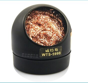 Soldeerbout Tip Cleaner met Wire Sponge Detin Gereedschap Schoon koperdraad BGA gereedschap